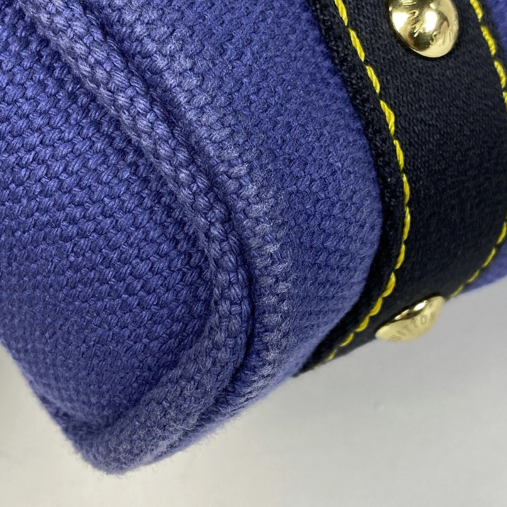 Louis Vuitton Handbag Bag Tote Cabas Blue Antigua